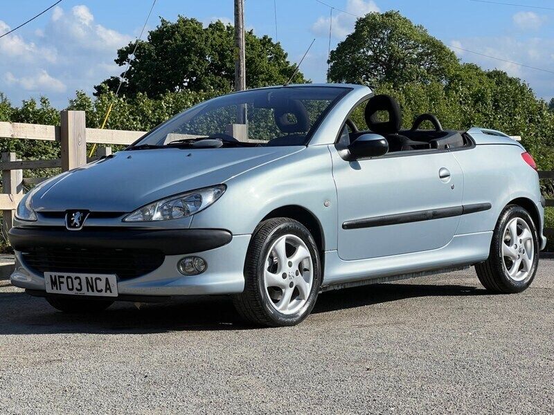 Silver Used 2003 Peugeot 206 S Cabriolet | £2,495 - Image 1/3
