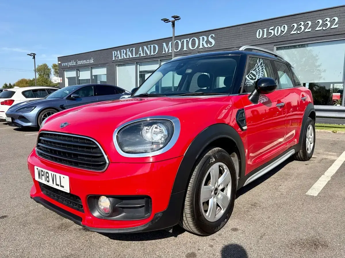 Used Mini Cooper D Countryman 2018 Red SUV