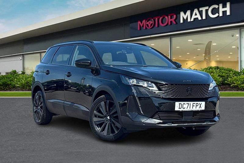 Black Used 2022 Peugeot 5008 GT MPV | £20,500 (Good price) - Image 1/4