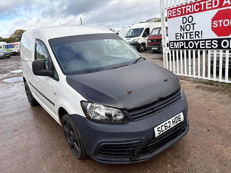 White Used 2013 VW Caddy Trendline MPV | £2,495 (Good price) - Image 1/4
