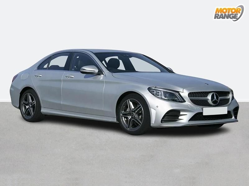 Black Used 2025 Mercedes C300 AMG line Sedan | £19,295 - Image 1/1