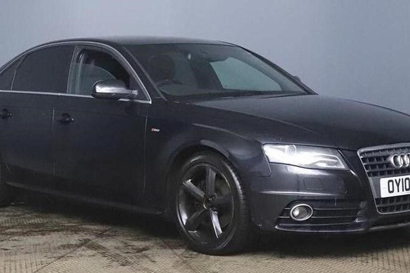 Used Audi A4 S-Line 143 HP (105 kW) 2010 Black Sedan
