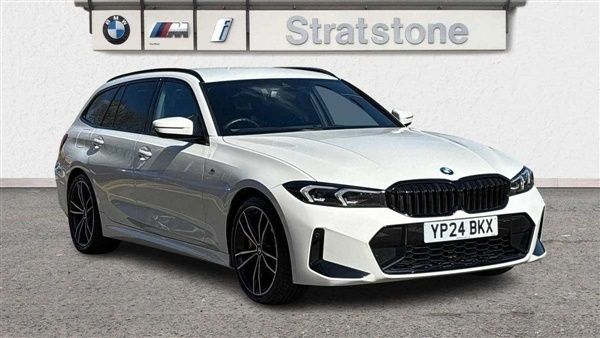 White Used 2024 BMW 320 M Sport Estate | £32,750 (Fair price) - Image 1/3