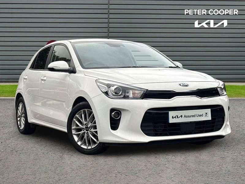 White Used 2019 Kia Rio 3 Hatchback | £12,991 (Fair price) - Image 1/4