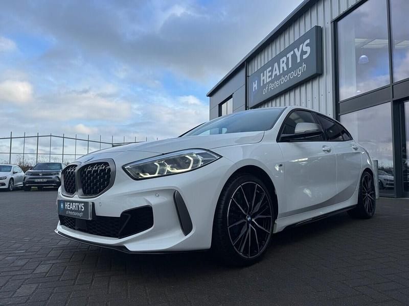 Used BMW M135 Sport Line 306 HP (225 kW) 2023 White Hatchback