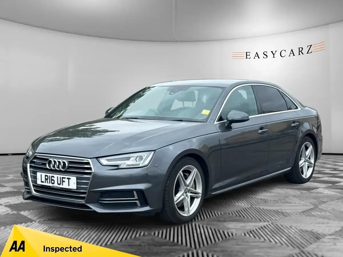 Begagnad Audi A4 S-Line 2016 Grå Sedan