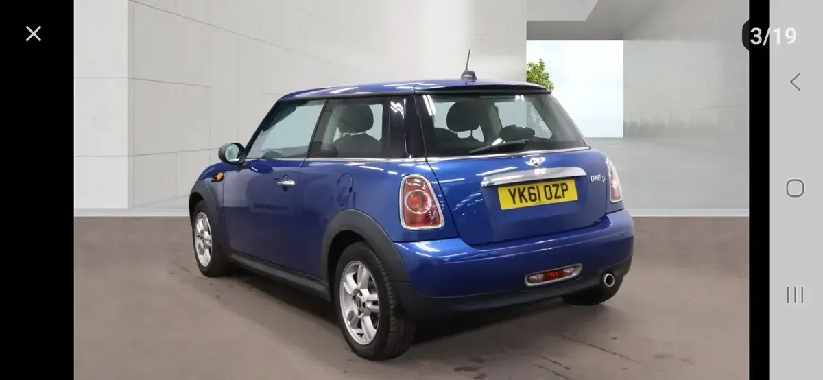 Used Mini One D Hatch 2011 Blue Hatchback