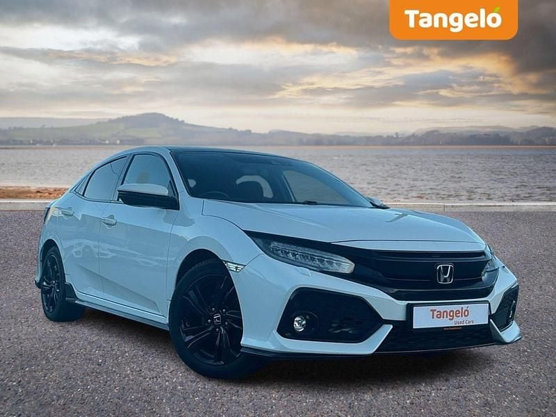 White Used 2019 Honda Civic Sport Plus Hatchback | £10,795 (Good price) - Image 1/4