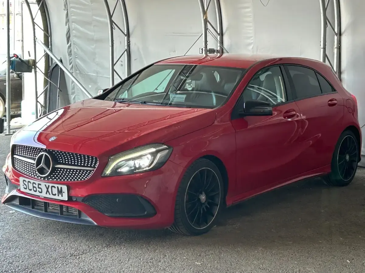 Used Mercedes A200 AMG Line Premium 2015 Red Hatchback
