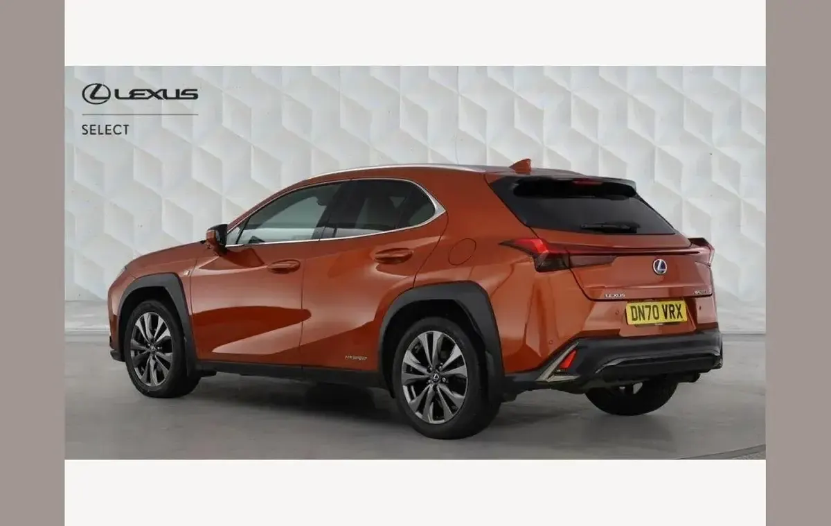 Used Lexus UX 250h Sport Line 184 HP (135 kW) 2020 Orange SUV