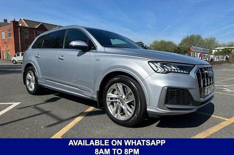Begagnad Audi Q7 S-Line 381 HK (280 kW) 2020 Silver SUV