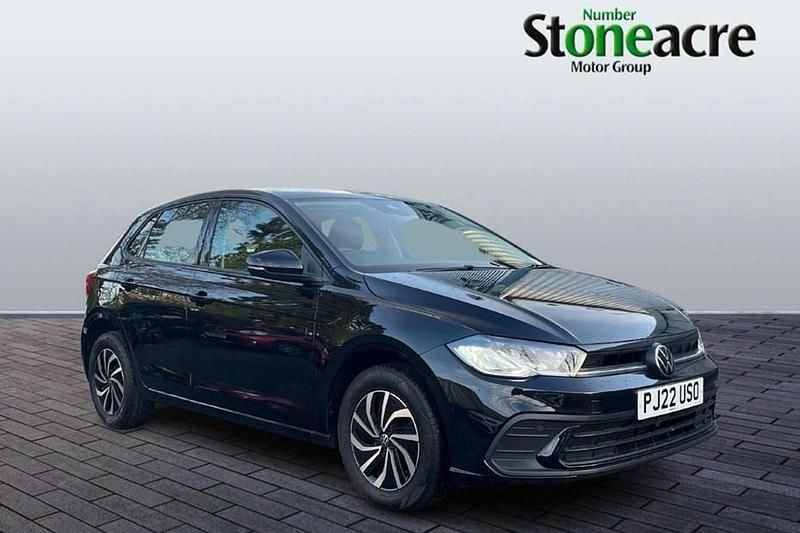 Used VW Polo Life 80 HP (58 kW) 2022 Black Hatchback