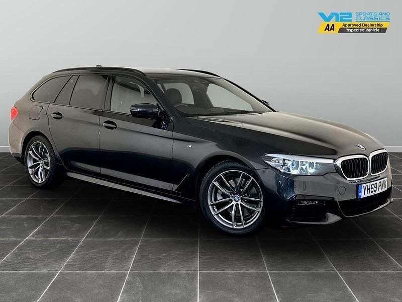 Grey Used 2019 BMW 520 M Sport Estate | £15,595 (Super price) - Image 1/2