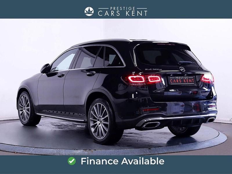 Used Mercedes GLC300 AMG line 2022 Black SUV