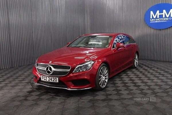 Usado Mercedes CLS220 AMG Line Premium 2016 Vermelho Carrinha