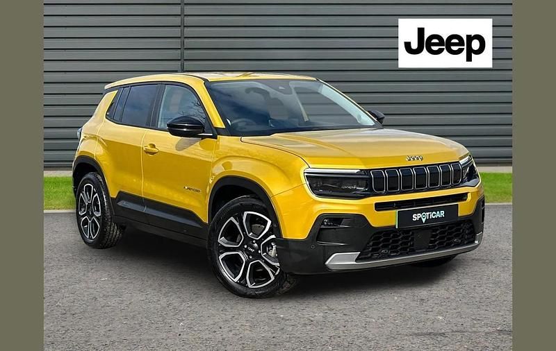 Used Jeep Avenger EV Summit 114 kW (156 HP) 2025 Yellow SUV