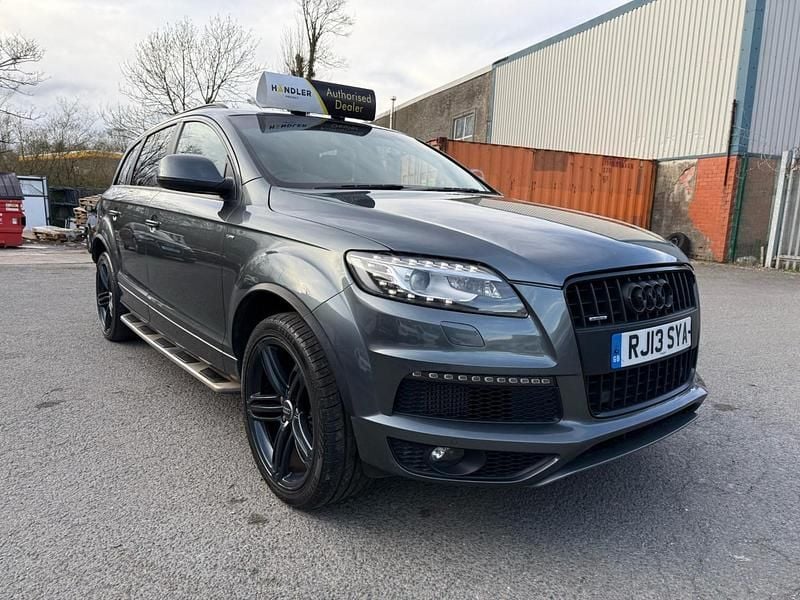 Grey Used 2013 Audi Q7 S-line plus SUV | £10,595 (Super price) - Image 1/4