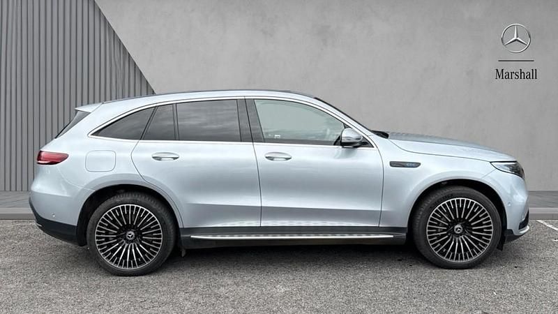 Used Mercedes EQC400 AMG Line Premium 300 kW (408 HP) 2023 Silver SUV
