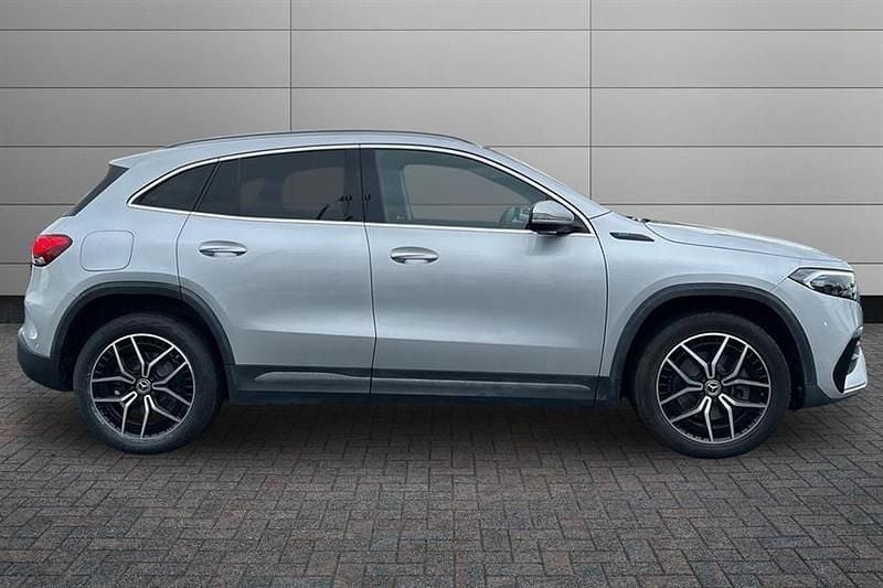 Used Mercedes EQA250 AMG Line Premium 139 kW (190 HP) 2021 Iridium silver SUV