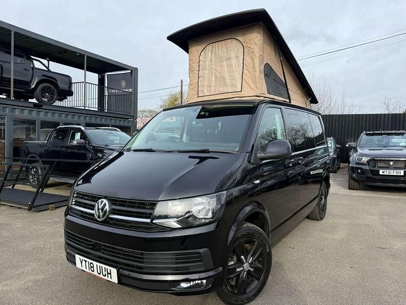 Used VW T6 Highline 2018 Black Van