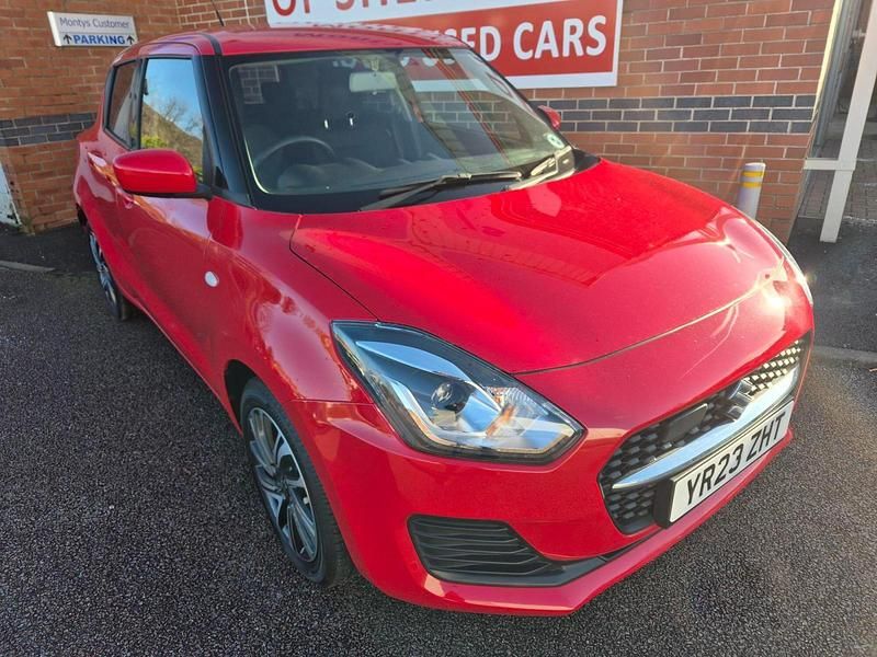 Red Used 2023 Suzuki Swift SZ-L Hatchback | £11,995 (Good price) - Image 1/4