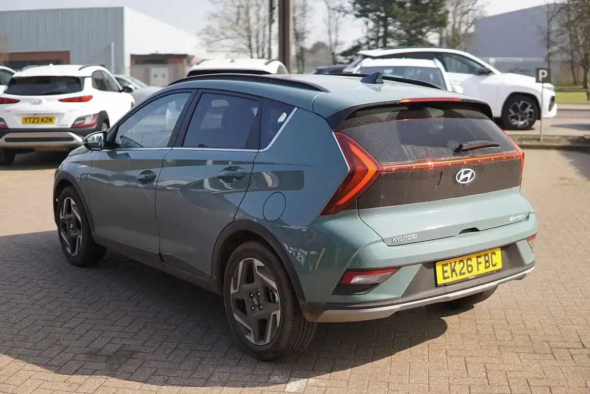 Used Hyundai Bayon Ultimate 100 HP (73 kW) 2026 Green SUV