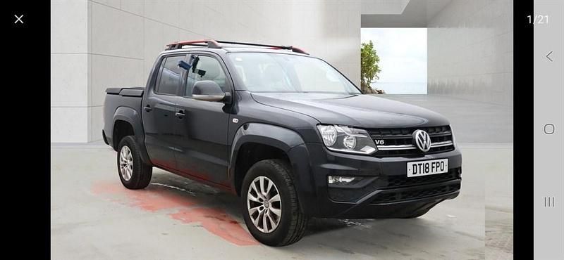 Used VW Amarok Trendline 163 HP (119 kW) 2018 Black Pickup