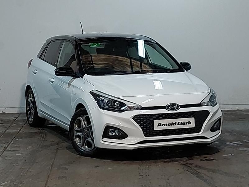 White Used 2019 Hyundai i20 Hatchback | £10,498 (Fair price) - Image 1/4
