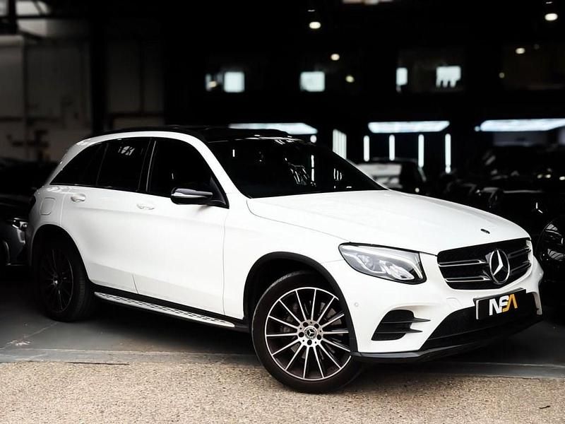 White Used 2019 Mercedes GLC220 AMG SUV | £23,495 (Fair price) - Image 1/3