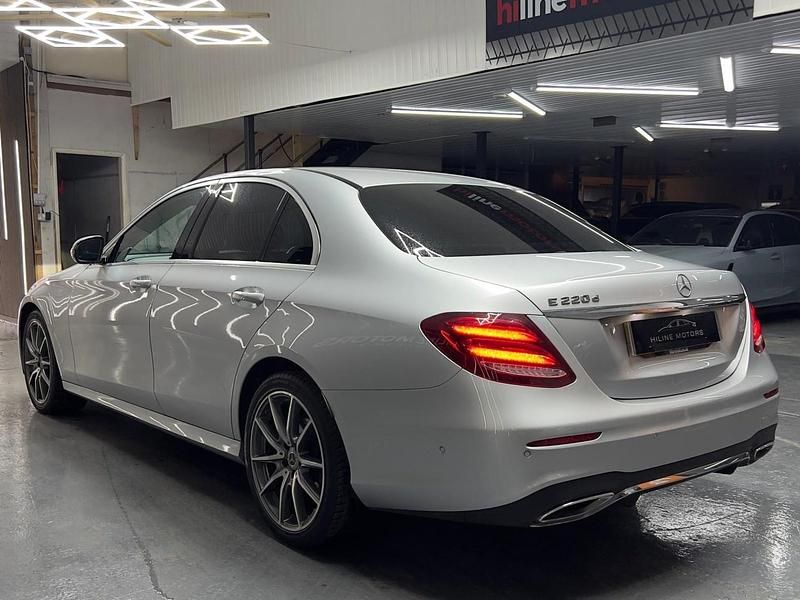 Used Mercedes E220 AMG line 2020 Silver Sedan