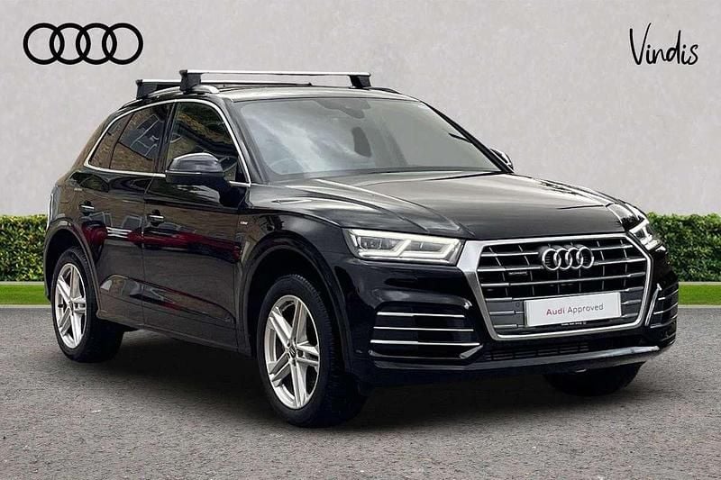Black Used 2019 Audi Q5 S-Line SUV | £25,305 (Fair price) - Image 1/3