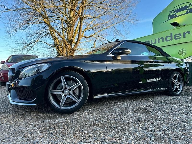 Used Mercedes C250 AMG Line Premium Plus 2017 Black Cabriolet