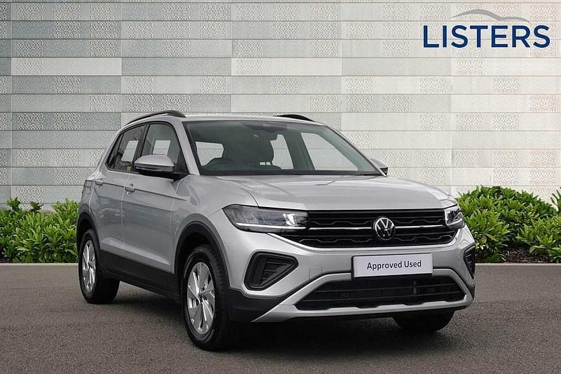Silver New 2025 VW T-Cross Life SUV | £25,490 (A bit pricey) - Image 1/4