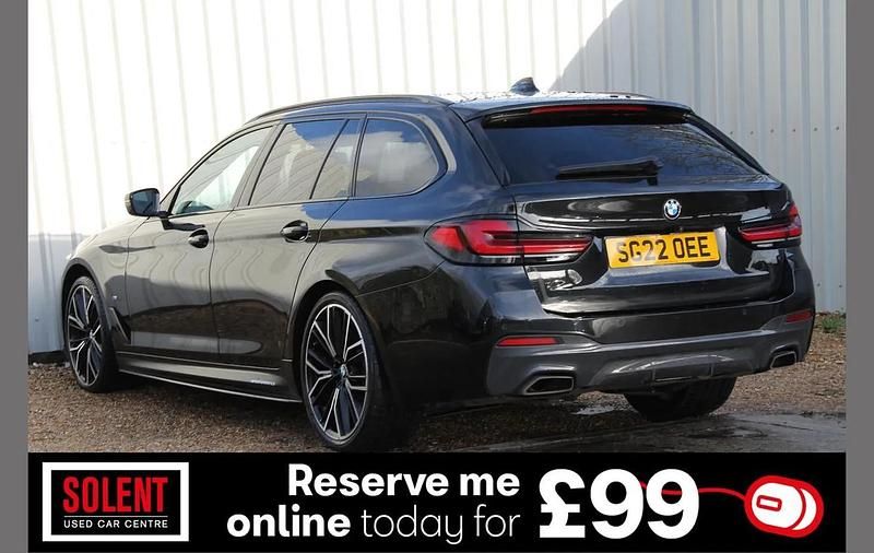 Used BMW 530 M Sport 281 HP (206 kW) 2022 Black Estate