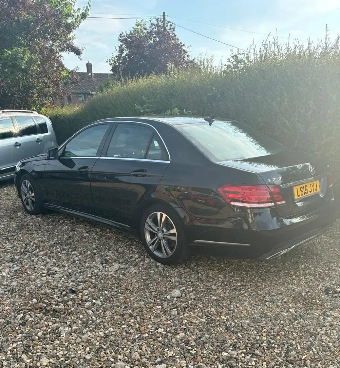 Used Mercedes E250 SE 2015 Black Sedan