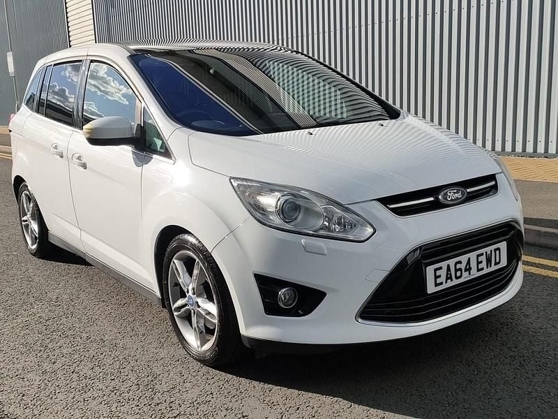 White Used 2014 Ford Grand C-Max Titanium X MPV | £3,850 (Fair price) - Image 1/4