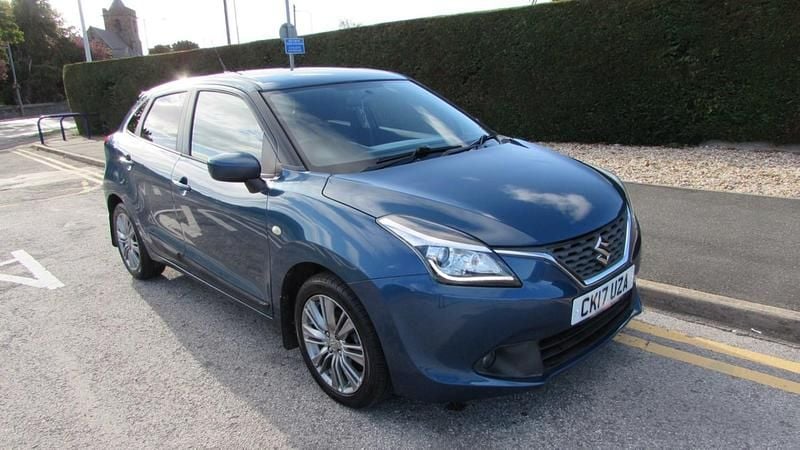 Blue Used 2017 Suzuki Baleno SZ-T Hatchback | £5,995 (Fair price) - Image 1/4