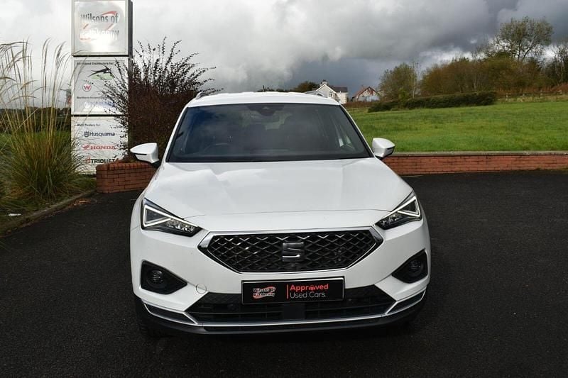 Used Seat Tarraco XCELLENCE Lux 150 HP (110 kW) 2022 White SUV