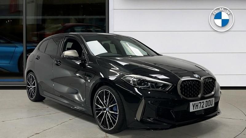 Used BMW M135 Comfort Edition 306 HP (225 kW) 2022 Black Hatchback