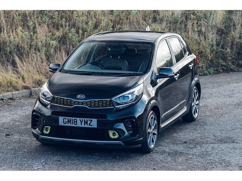Black Used 2018 Kia Picanto X-Line Hatchback | £6,995 (Fair price) - Image 1/4