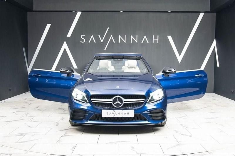 Used Mercedes C43 AMG Premium Plus 2021 Blue Cabriolet