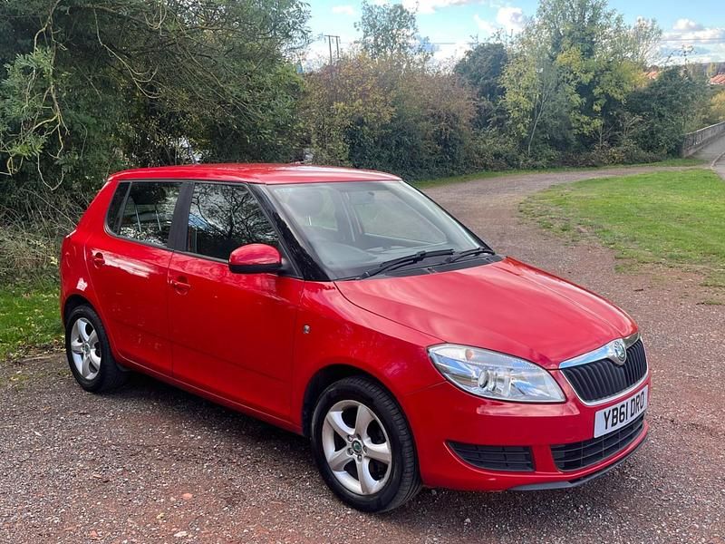 Red Used 2012 Skoda Fabia SE Hatchback | £2,295 (Good price) - Image 1/4