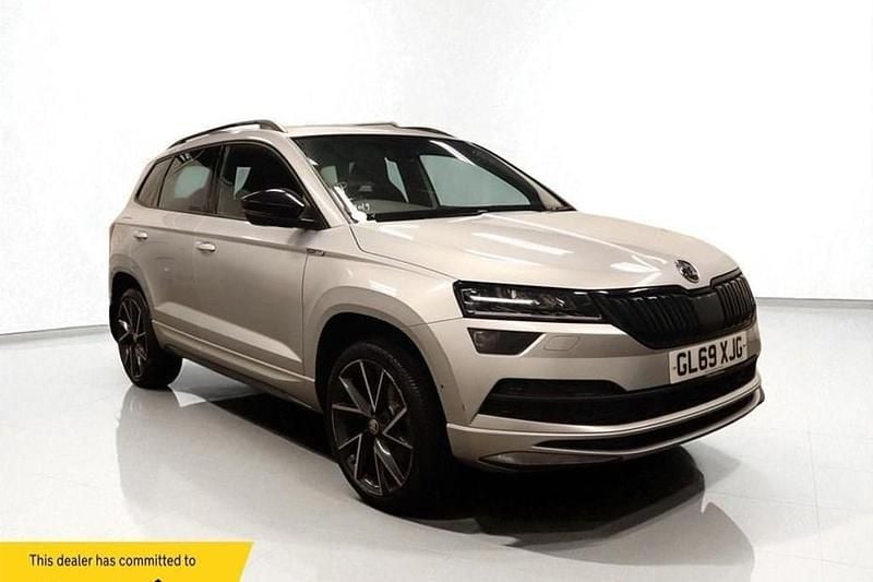 Silver Used 2020 Skoda Karoq SportLine SUV | £16,621 (Fair price) - Image 1/1