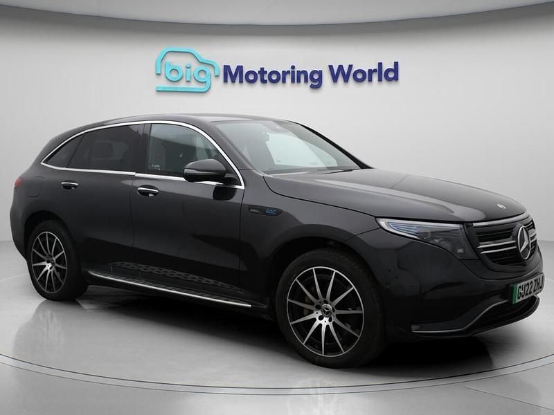 Grey Used 2022 Mercedes EQC400 AMG line SUV | £24,800 (Good price) - Image 1/4