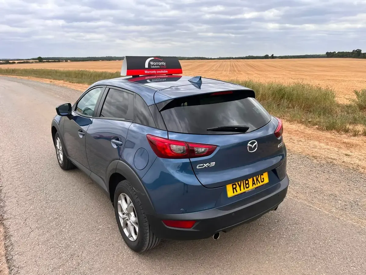 Used Mazda CX-3 118 HP (86 kW) 2018 Blue SUV