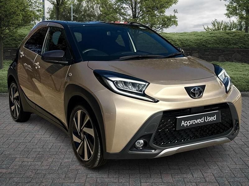 Beige Used 2022 Toyota Aygo Hatchback | £14,485 (A bit pricey) - Image 1/4