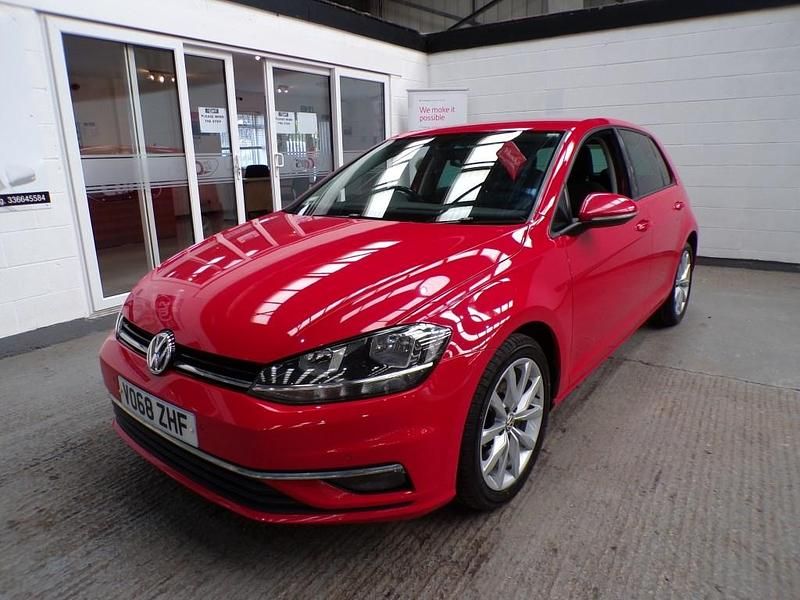 Used VW Golf VII GT 150 HP (110 kW) 2018 Red Hatchback