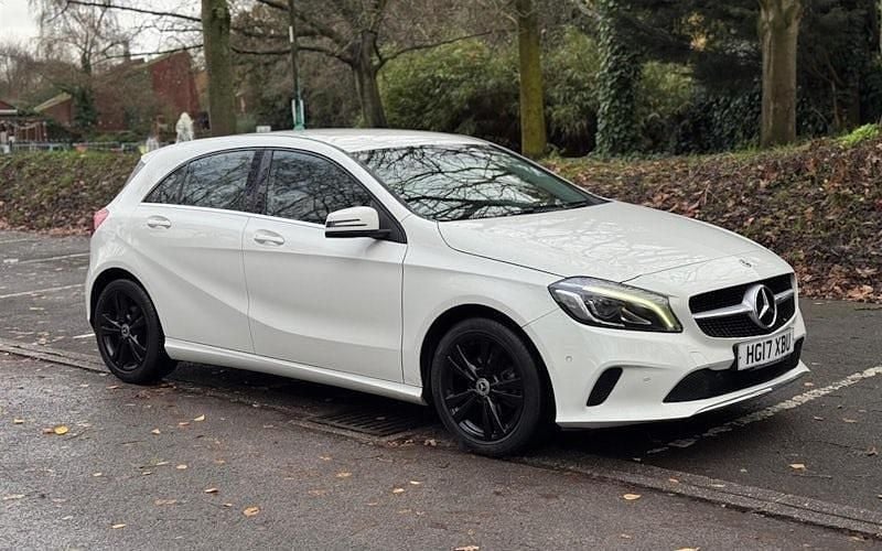 White Used 2017 Mercedes A180 Premium Hatchback | £9,795 (Good price) - Image 1/3