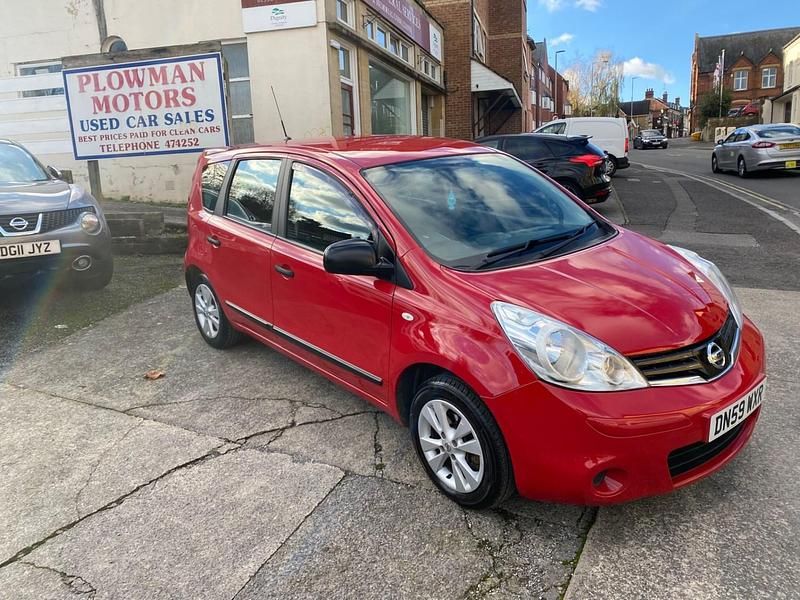 Red Used 2010 Nissan Note Visia MPV | £2,495 (Fair price) - Image 1/4