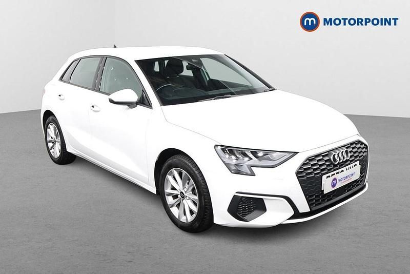 Used Audi A3 2023 White Sedan